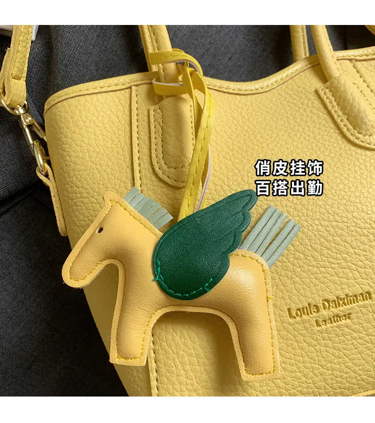 Women's Textured Bucket Bag Cream 2025 New Arrival — feature 8