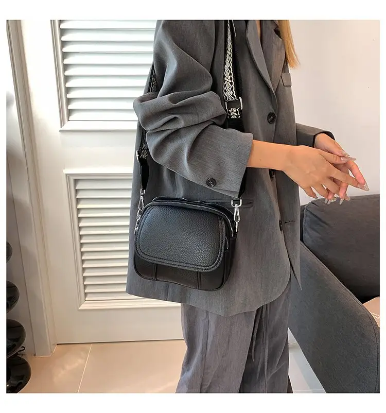 New Cross-Body Bags for Women - Multi Layer, Multi Color, Sparkle Strap — feature 17