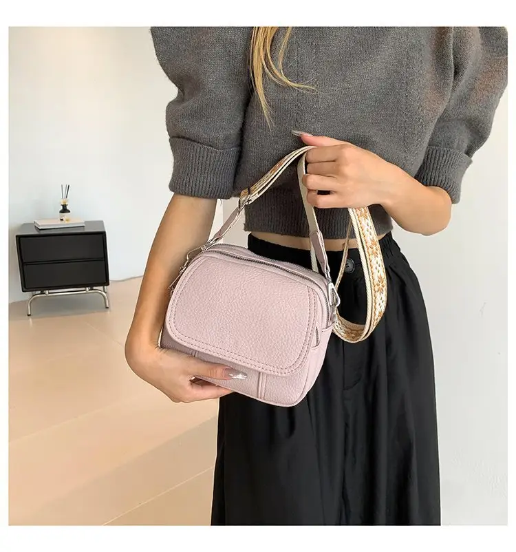 New Cross-Body Bags for Women - Multi Layer, Multi Color, Sparkle Strap — feature 40