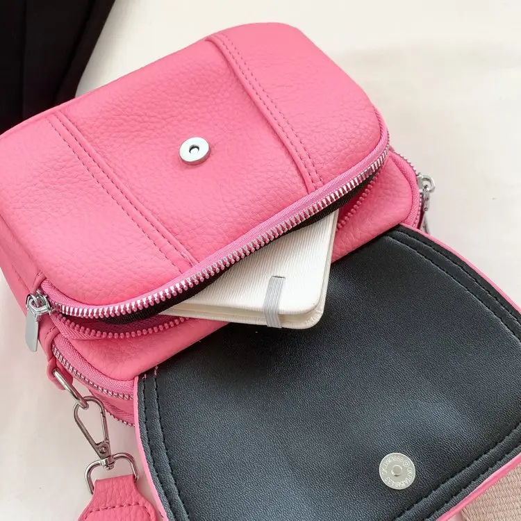 New Cross-Body Bags for Women - Multi Layer, Multi Color, Sparkle Strap — feature 6