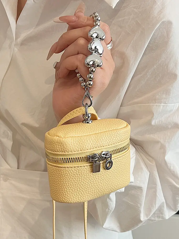 Pink Korean Style Mini Shoulder Bag for Women - Image 10