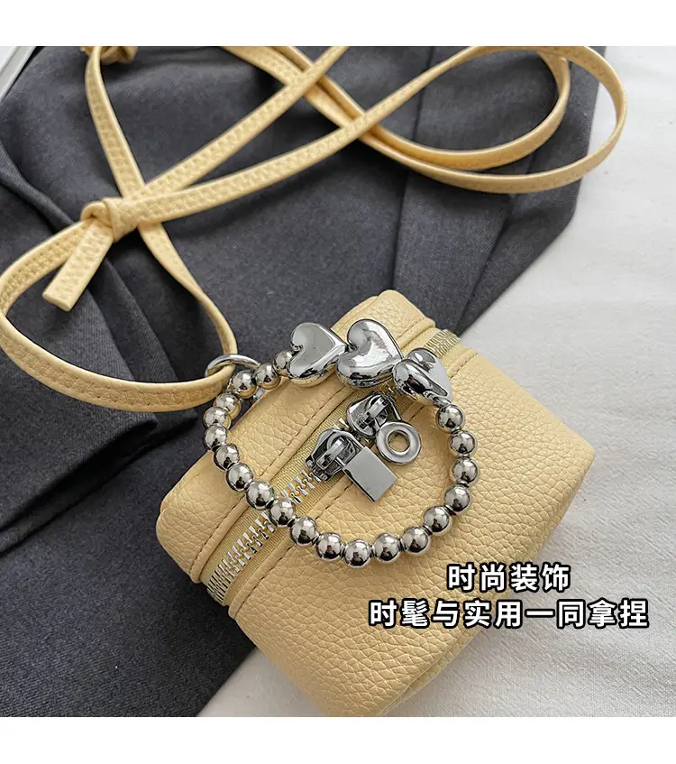 Pink Korean Style Mini Shoulder Bag for Women — feature 10