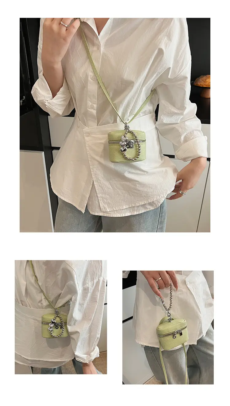 Pink Korean Style Mini Shoulder Bag for Women — feature 16