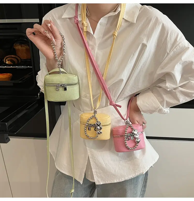 Pink Korean Style Mini Shoulder Bag for Women — feature 21
