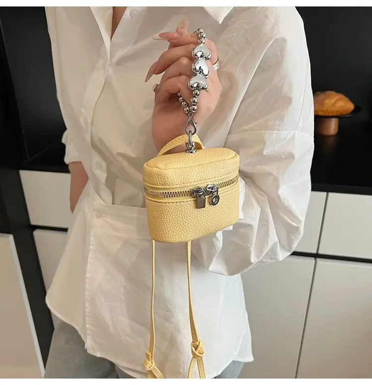 Pink Korean Style Mini Shoulder Bag for Women — feature 23