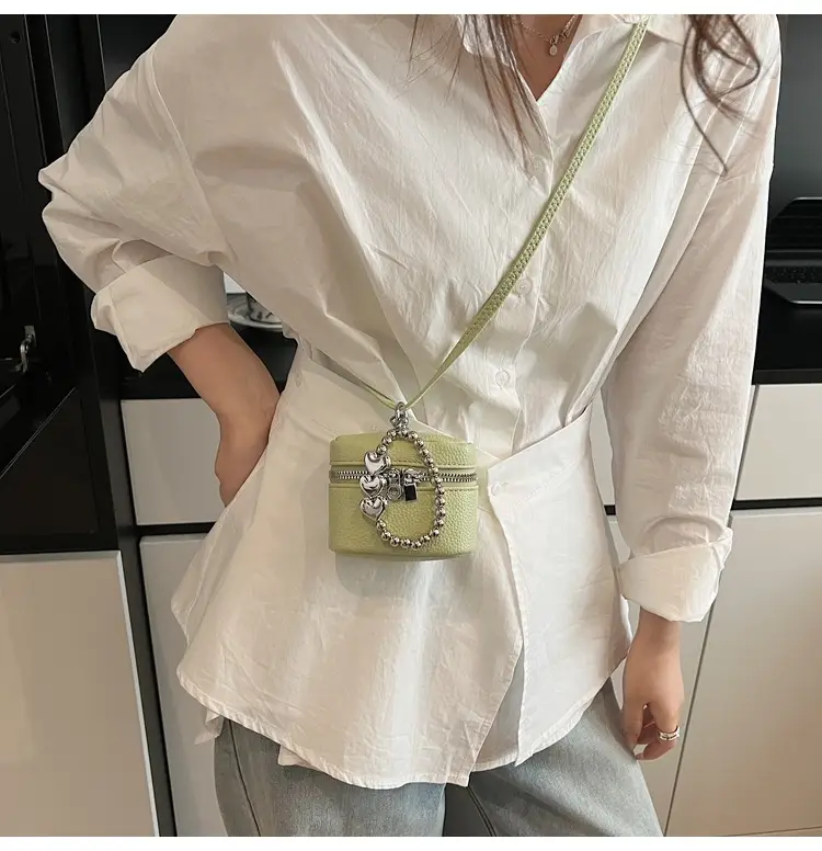 Pink Korean Style Mini Shoulder Bag for Women — feature 28
