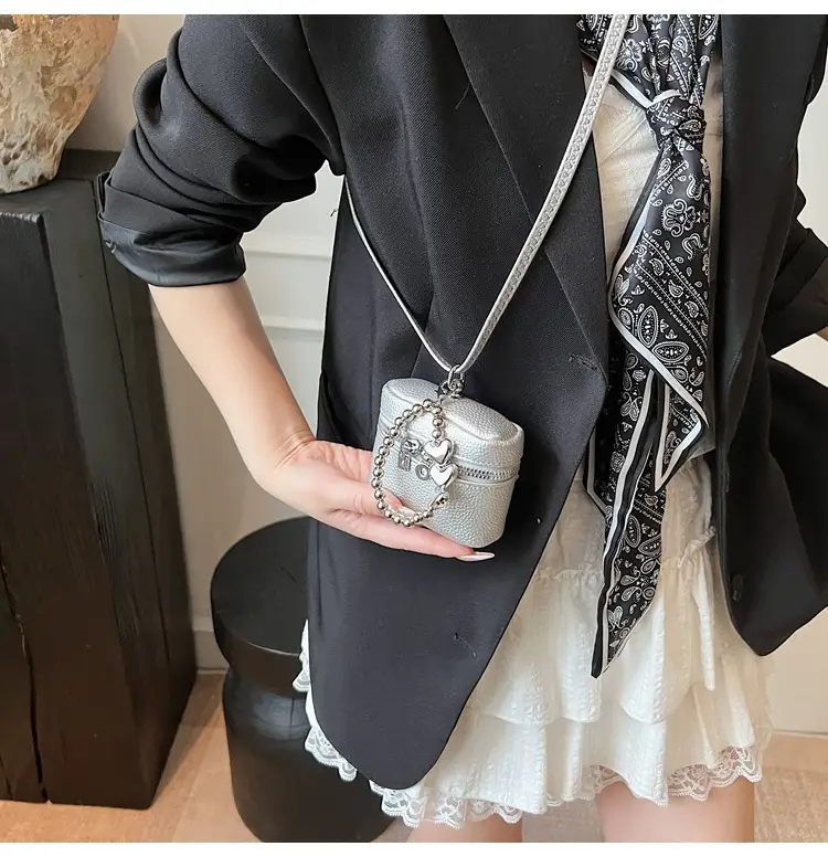 Pink Korean Style Mini Shoulder Bag for Women — feature 38
