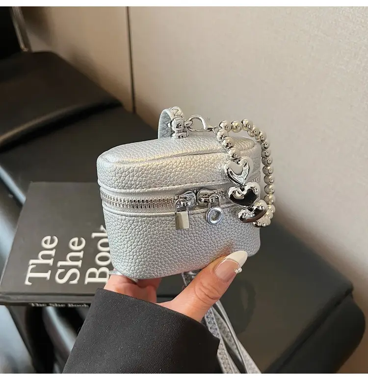 Pink Korean Style Mini Shoulder Bag for Women — feature 41