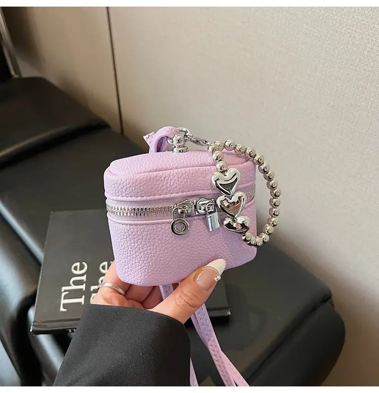 Pink Korean Style Mini Shoulder Bag for Women — feature 42