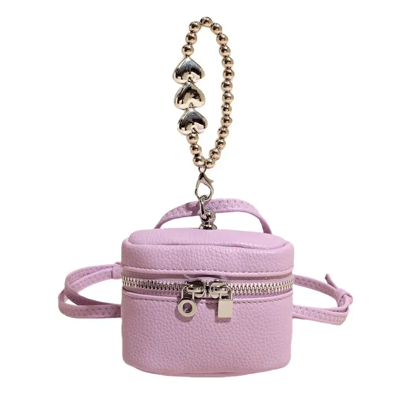 Pink Korean Style Mini Shoulder Bag for Women - Image 6