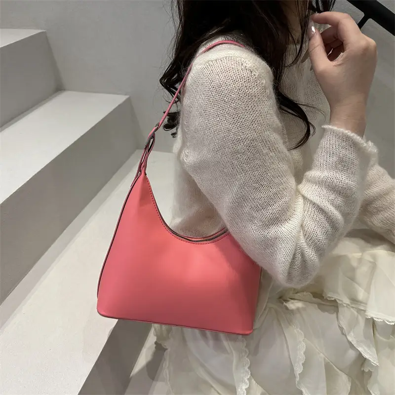 Green French Niche Shoulder Bag for Women - Image 9