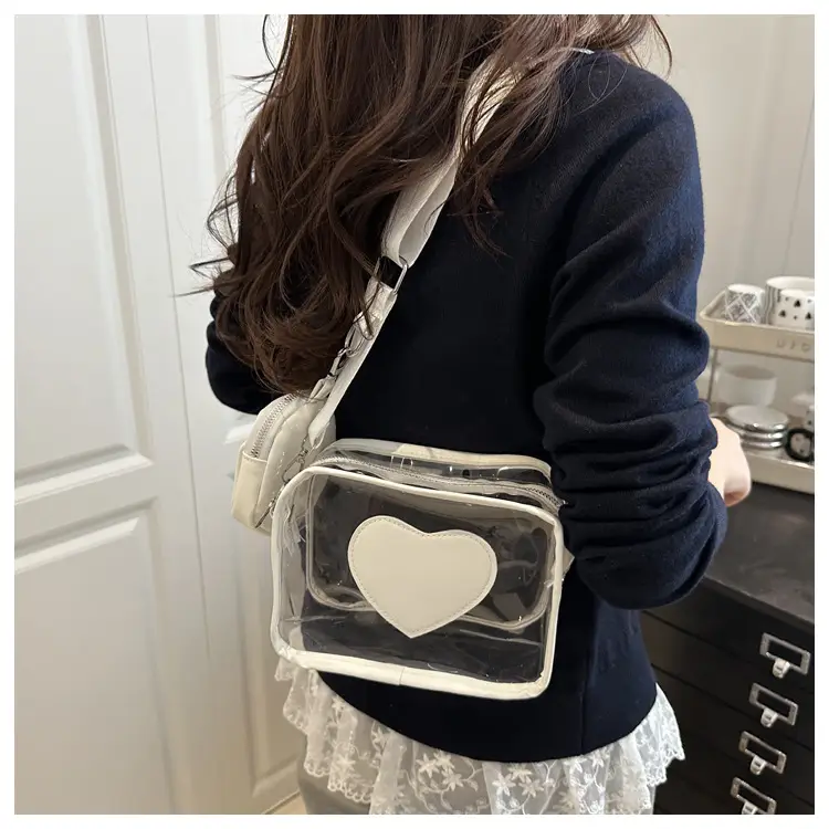 Pink Heart Crossbody Bag for Women — feature 18