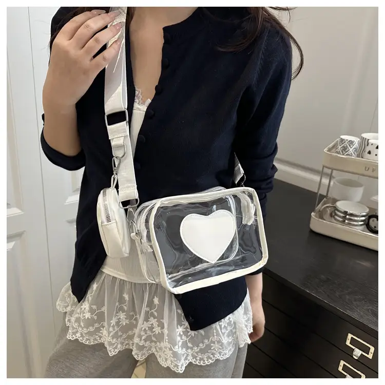 Pink Heart Crossbody Bag for Women — feature 20