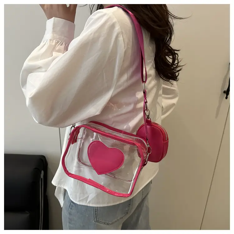 Pink Heart Crossbody Bag for Women — feature 22