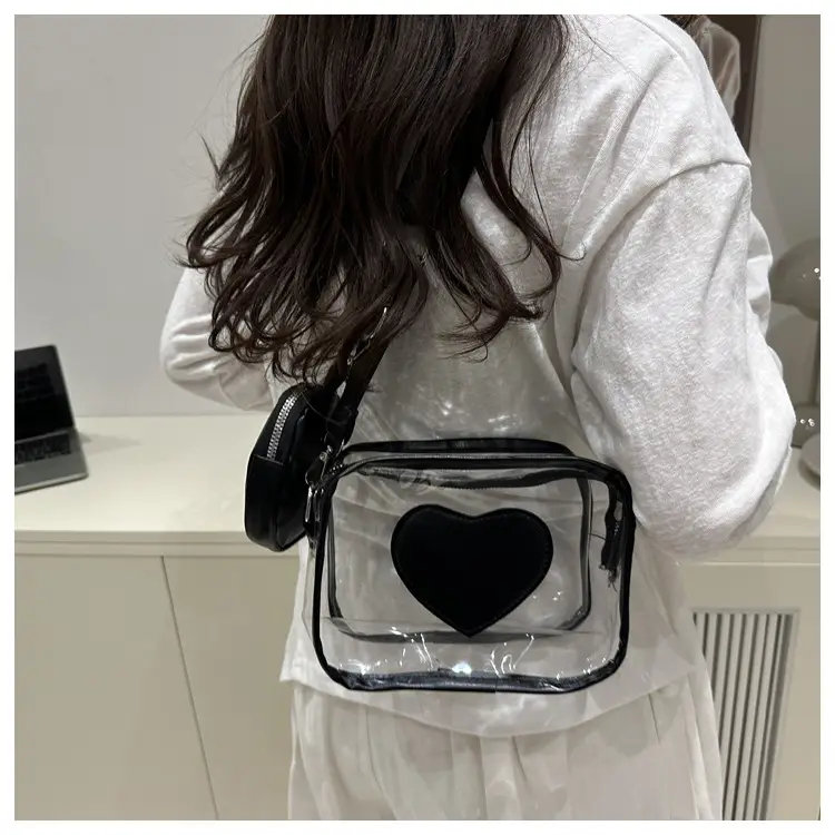 Pink Heart Crossbody Bag for Women — feature 29