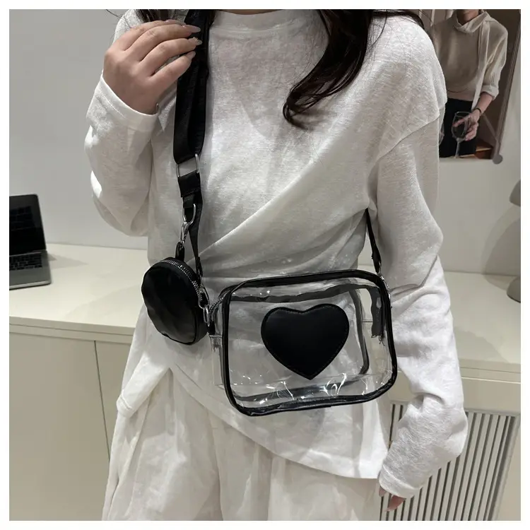 Pink Heart Crossbody Bag for Women — feature 31