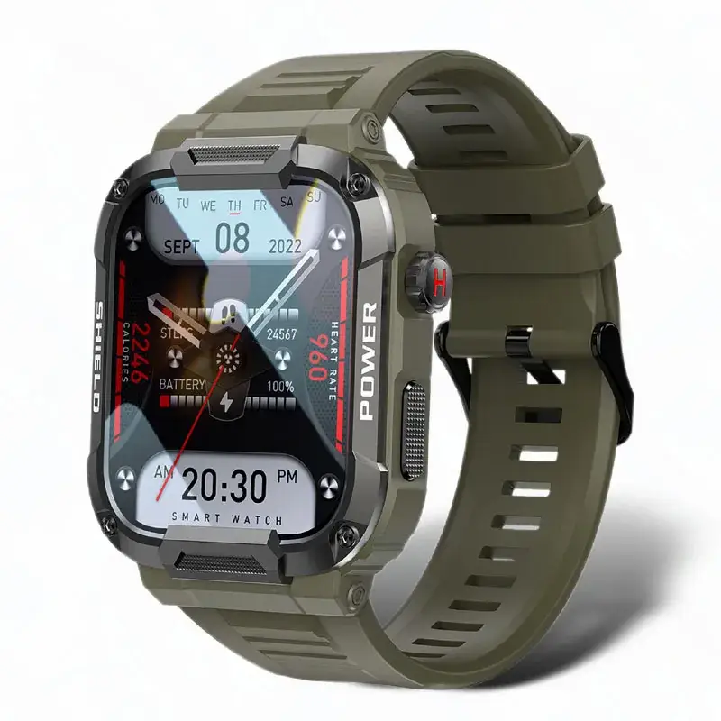 2023 Smart Watch Blood Pressure Oxygen Touch Screen