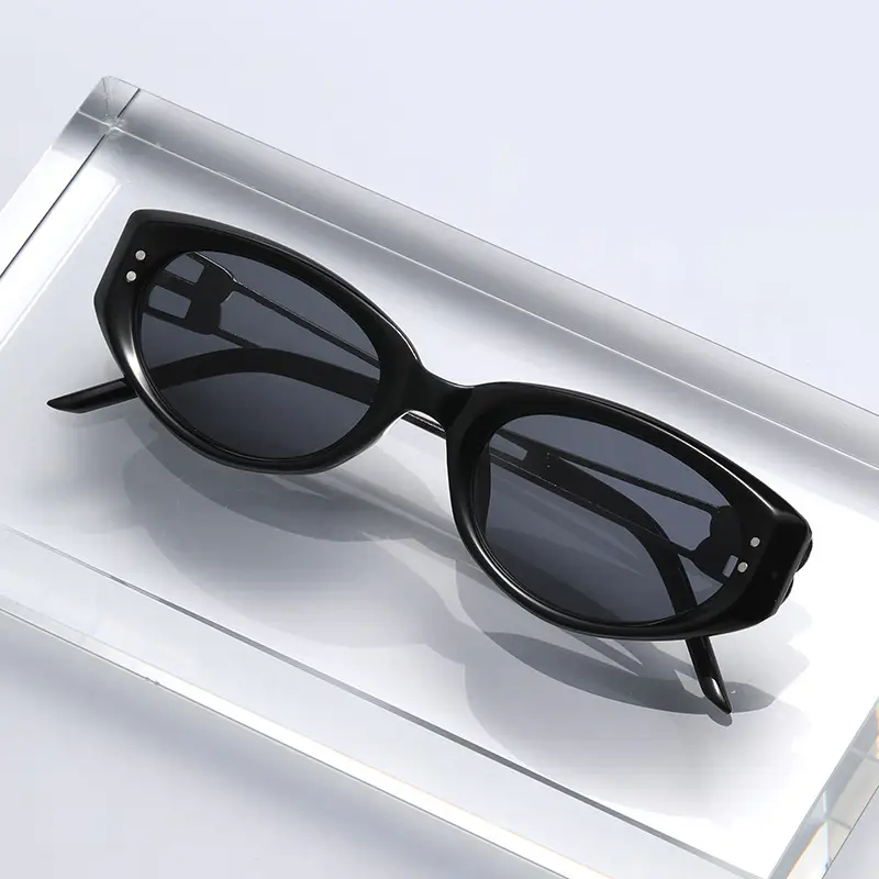 2026 Cat-Eye Sunglasses Black Korean Style Sun Protection - Image 7