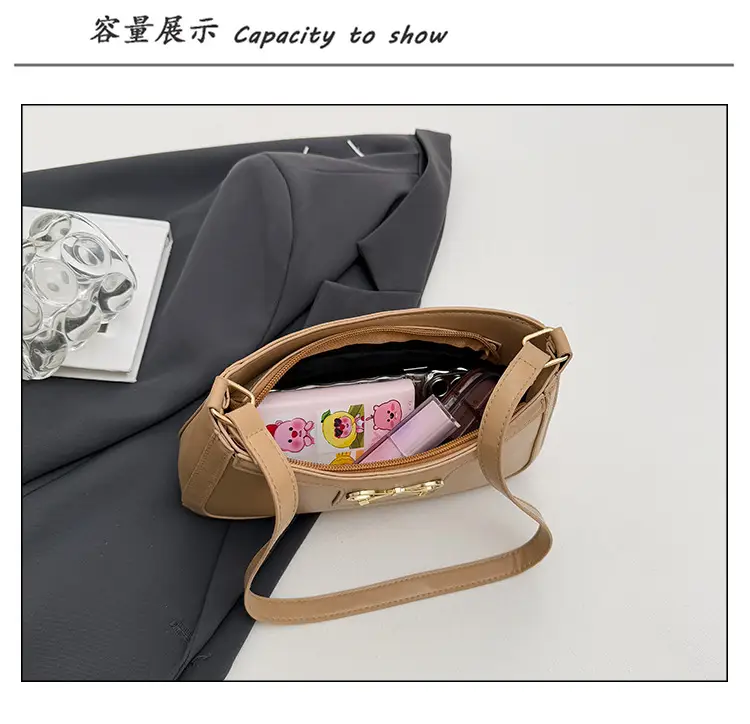 White Bow Shoulder Bag for Women Luxury Leather Commuter — feature 8