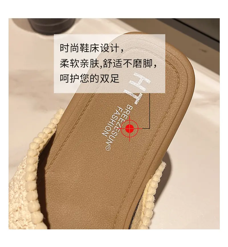 Cross New Summer Outfit Sandals and Slippers Women's Flat-bottomed Fashionable All-match Internet-famous Ins Trendy Beach Roman Shoes — feature 11