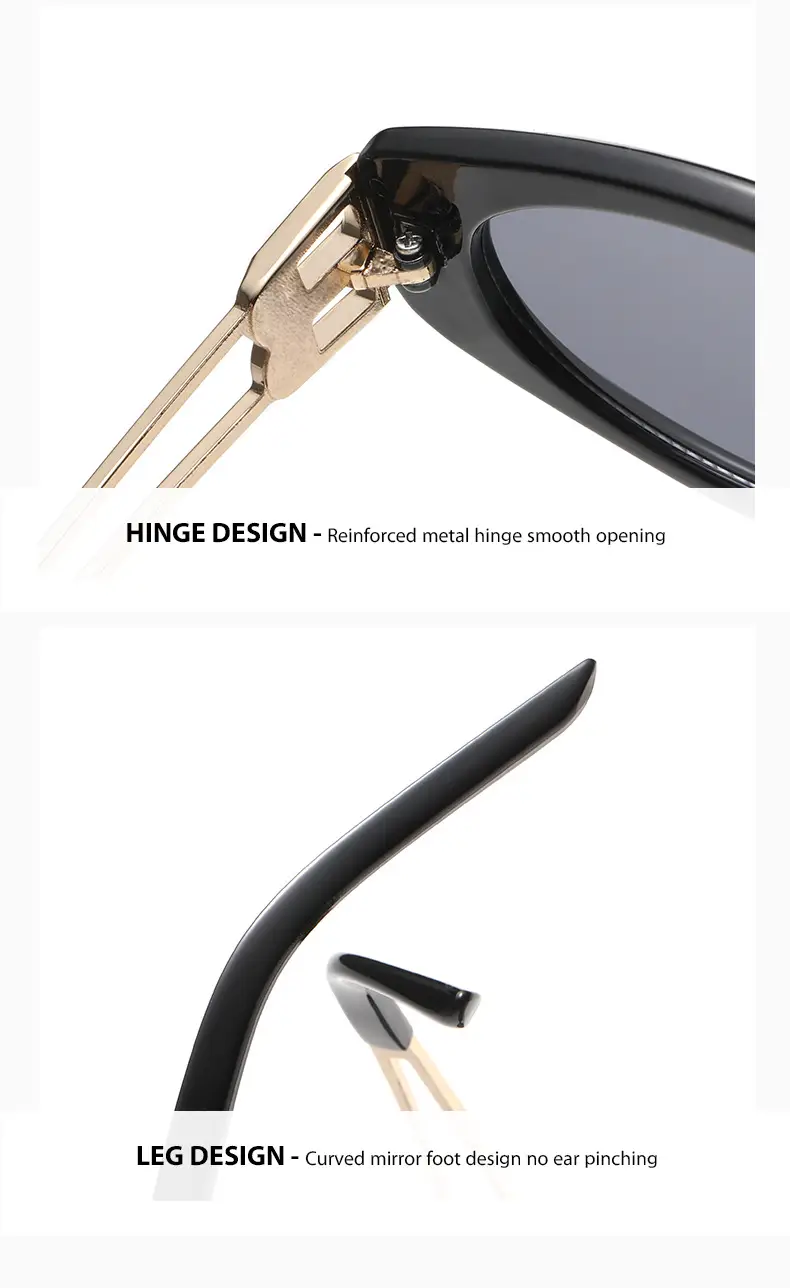 2026 Cat-Eye Sunglasses Black UV Protection Casual Wear — feature 17