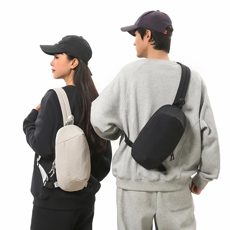 Men's Casual Crossbody Bag Grey 2025 Fashion - Image 7