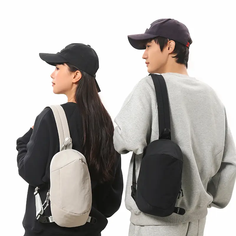 Men's Casual Crossbody Bag Grey 2025 Fashion - Image 8