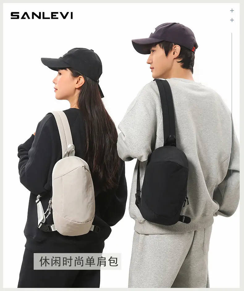 Men's Casual Crossbody Bag Grey 2025 Fashion — feature 1