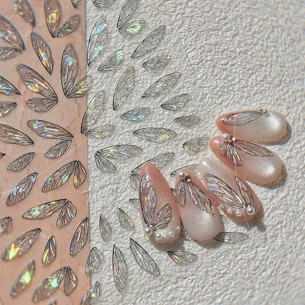 Jelly Nail Art Stickers for Girls & Teens