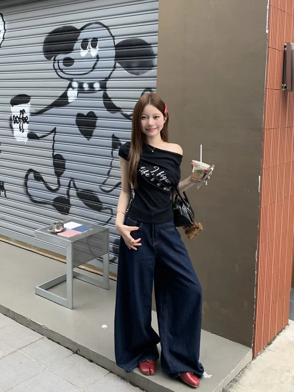 复制_kumikumi甜辣妹字母印花短袖T恤女.jpg