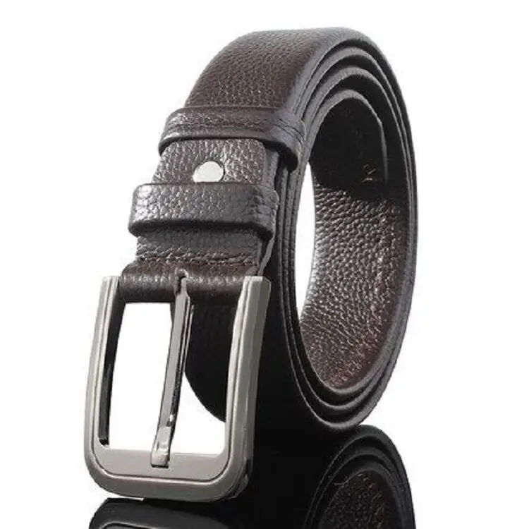 Men's Black Pin Buckle Belt Scratch Resistant - Image 2