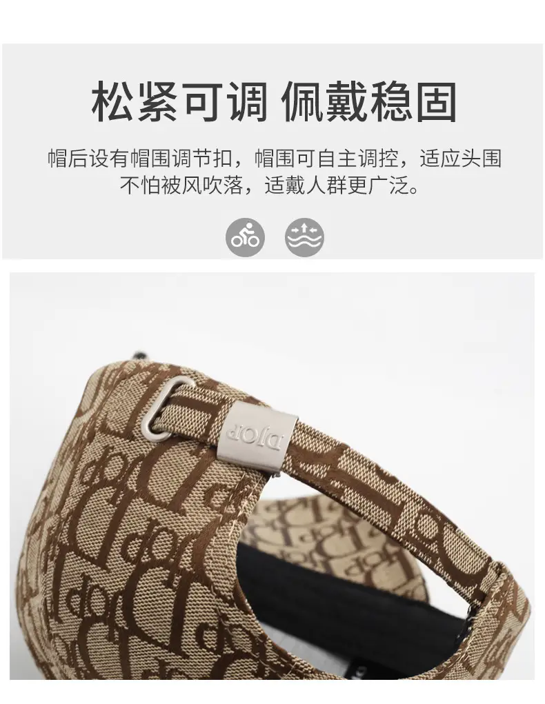 Women's Korean Style DOP Embroidered Cap — feature 4