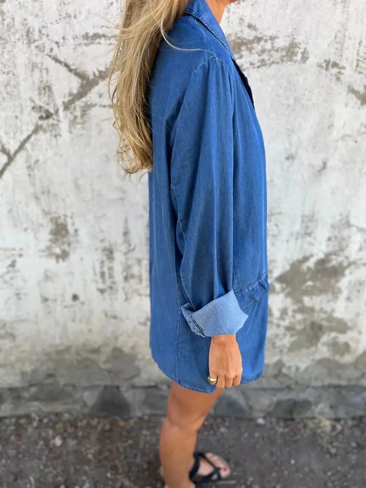 2024 Denim Jacket Collar Suit for Women — feature 3
