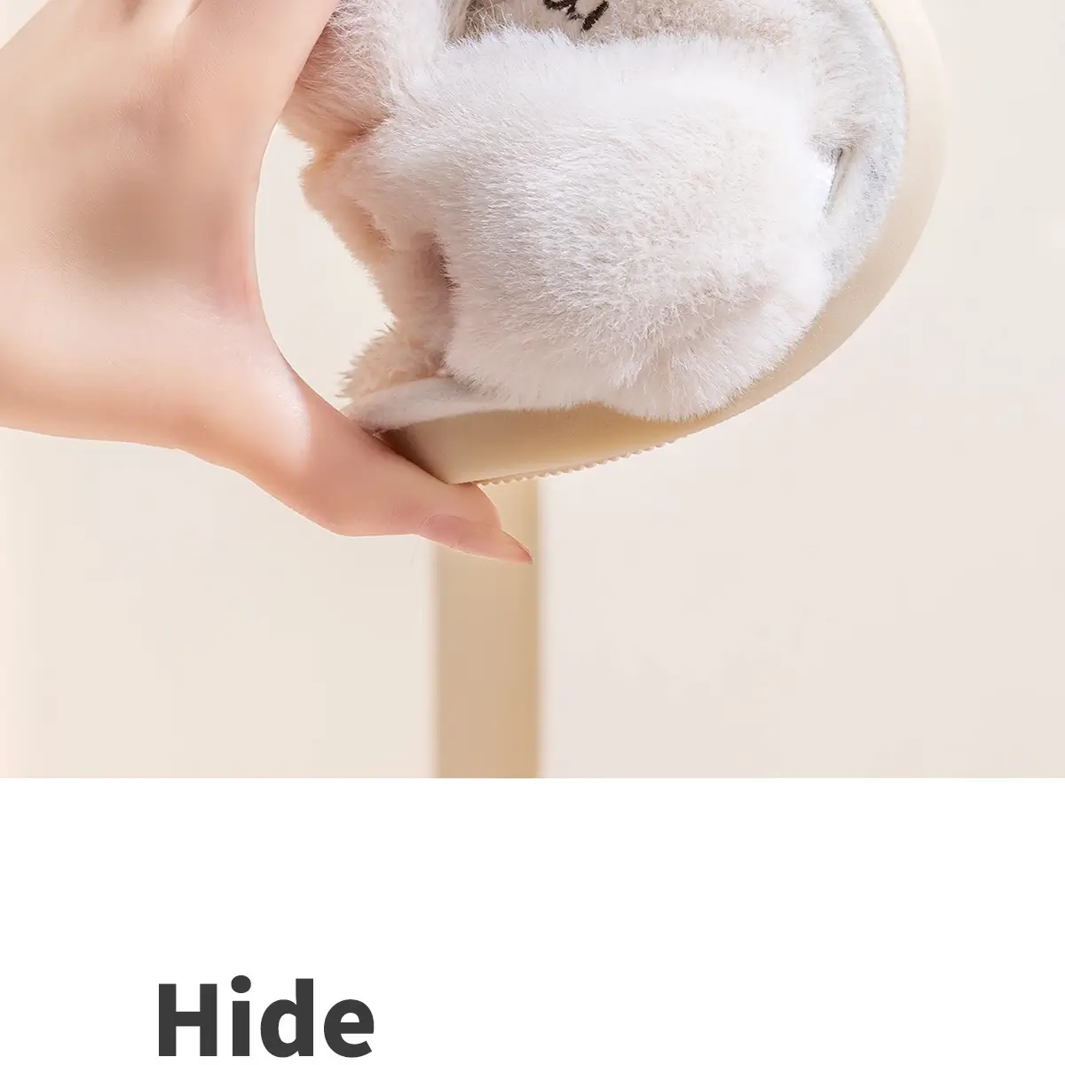 Children's Cotton Furry Slippers for Girls Autumn Winter 2024 — feature 14
