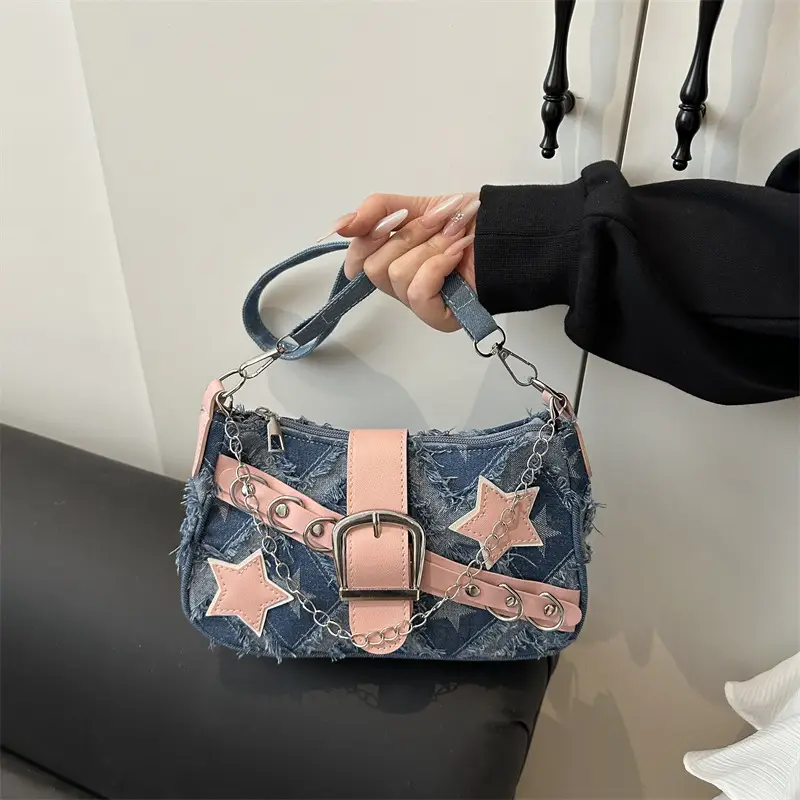Sweet Spice Girl Star Shoulder Bag Women's Casual Niche - Image 7