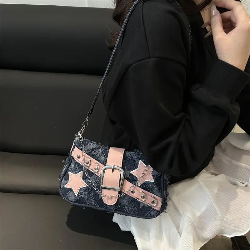 Sweet Spice Girl Star Shoulder Bag Women's Casual Niche - Image 8