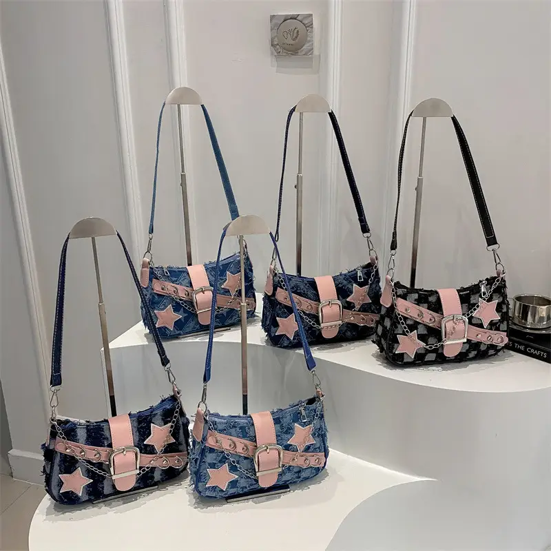Sweet Spice Girl Star Shoulder Bag Women's Casual Niche - Image 9