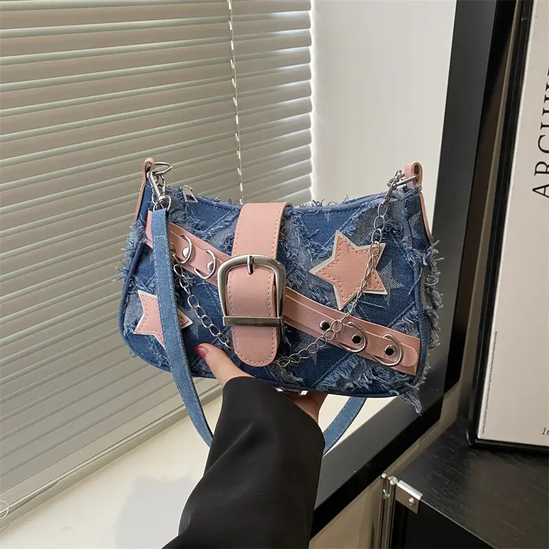Sweet Spice Girl Star Shoulder Bag Women's Casual Niche - Image 2