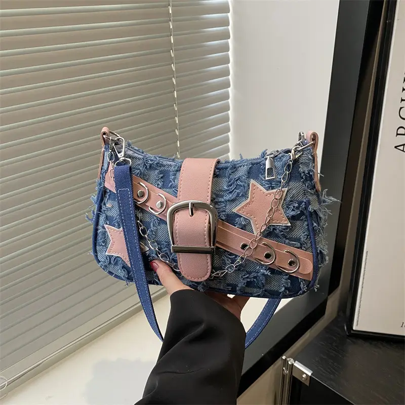 Sweet Spice Girl Star Shoulder Bag Women's Casual Niche - Image 4