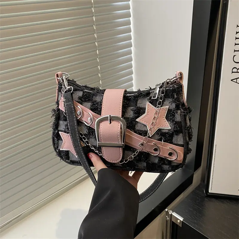 Sweet Spice Girl Star Shoulder Bag Women's Casual Niche - Image 5
