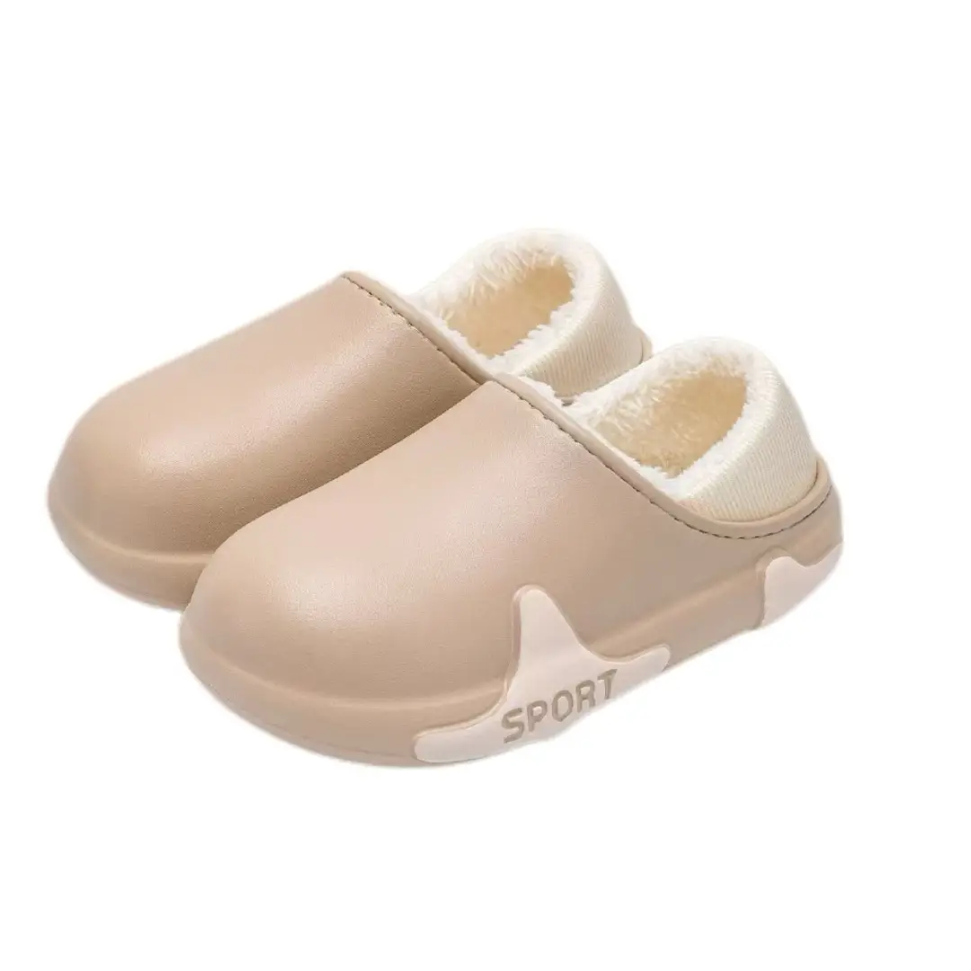 Waterproof Cotton Slippers Men's Autumn and Winter Indoor Home 2025 New Home Warm Anti-Slip Bag and Winter Cotton Shoes for Women - Image 9