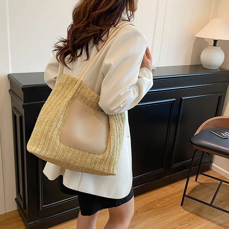 2026 Retro Beige Canvas Shoulder Bag Large Capacity — feature 22