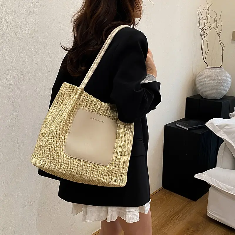 2026 Retro Beige Canvas Shoulder Bag Large Capacity — feature 24