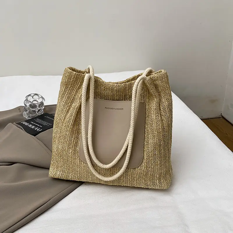2026 Retro Beige Canvas Shoulder Bag Large Capacity — feature 33