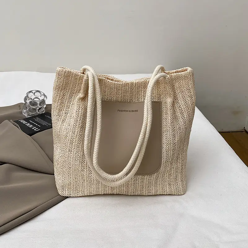 2026 Retro Beige Canvas Shoulder Bag Large Capacity — feature 34
