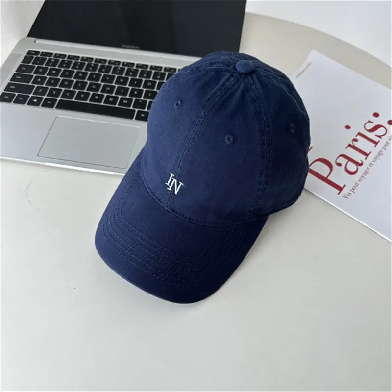 Gray Knitted Baseball Cap for Women Men Summer Travel Sports — feature 22