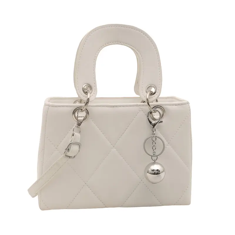 Black Quilted Princess Diana Shoulder Bag for Women