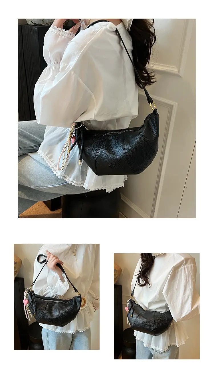 Silver One-Shoulder Crossbody Bag for Women — feature 14