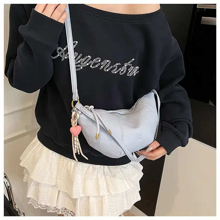 Silver One-Shoulder Crossbody Bag for Women — feature 26