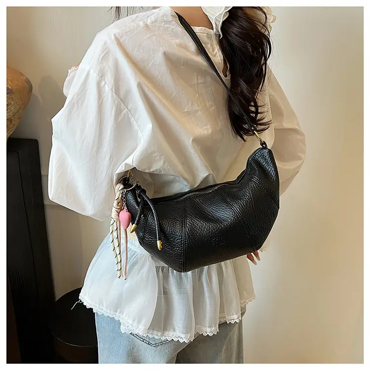 Silver One-Shoulder Crossbody Bag for Women — feature 32